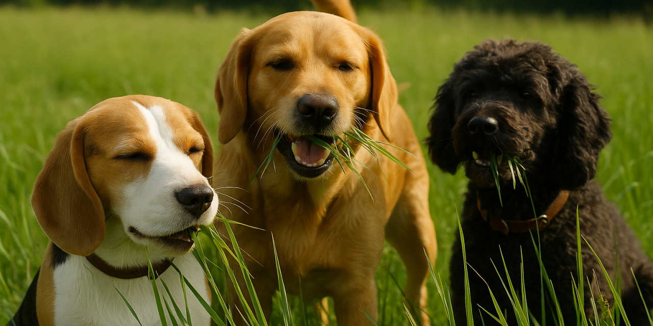 🐾 ¿Por qué los perros comen hierba?